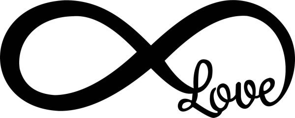 бесконечность эскиз