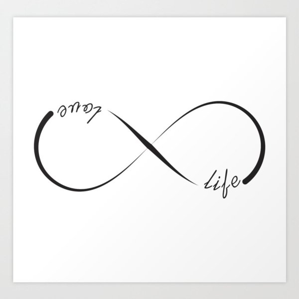 эскиз бесконечность