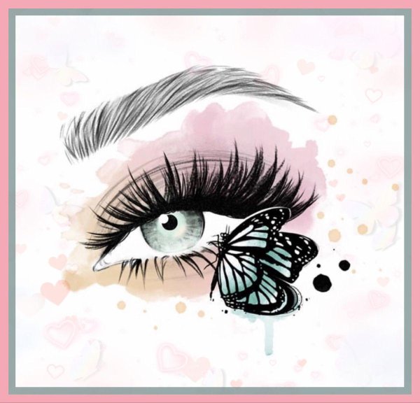 ресницы рисунок