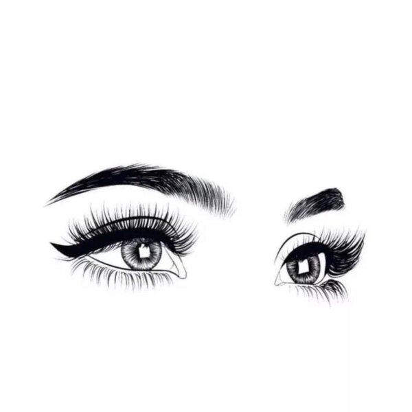 брови рисунок