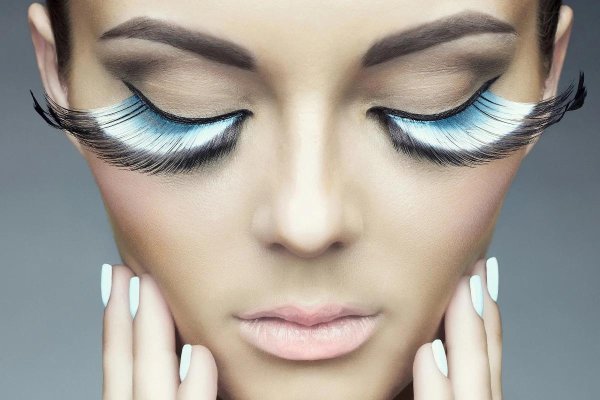 красивые ресницы