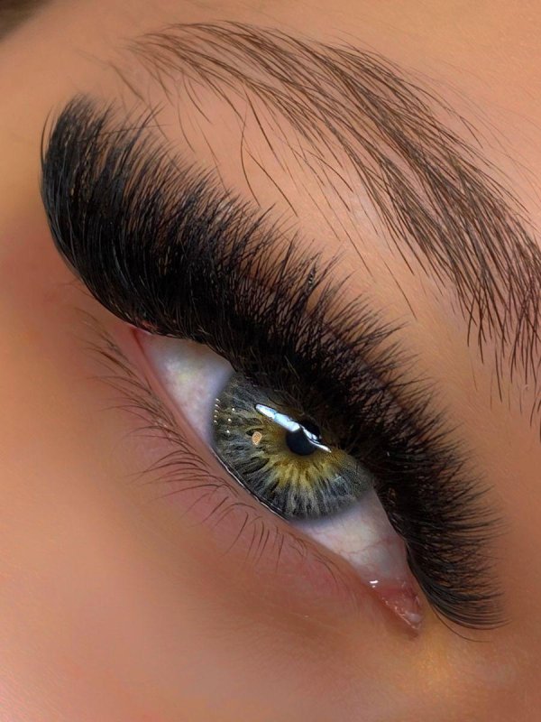 голливудские наращивание ресницы