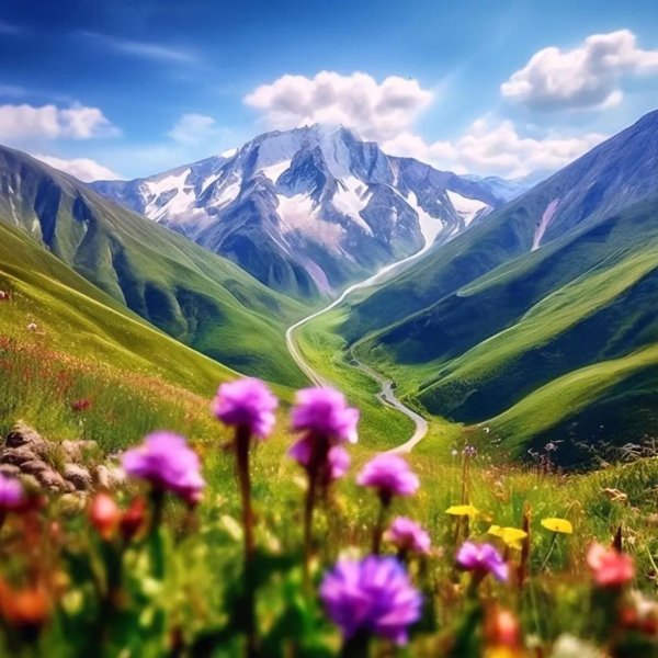 горный пейзаж дагестана