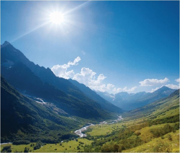 долина домбай ульген