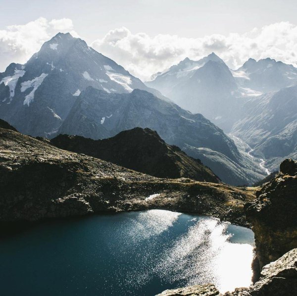 озеро кратерное архыз