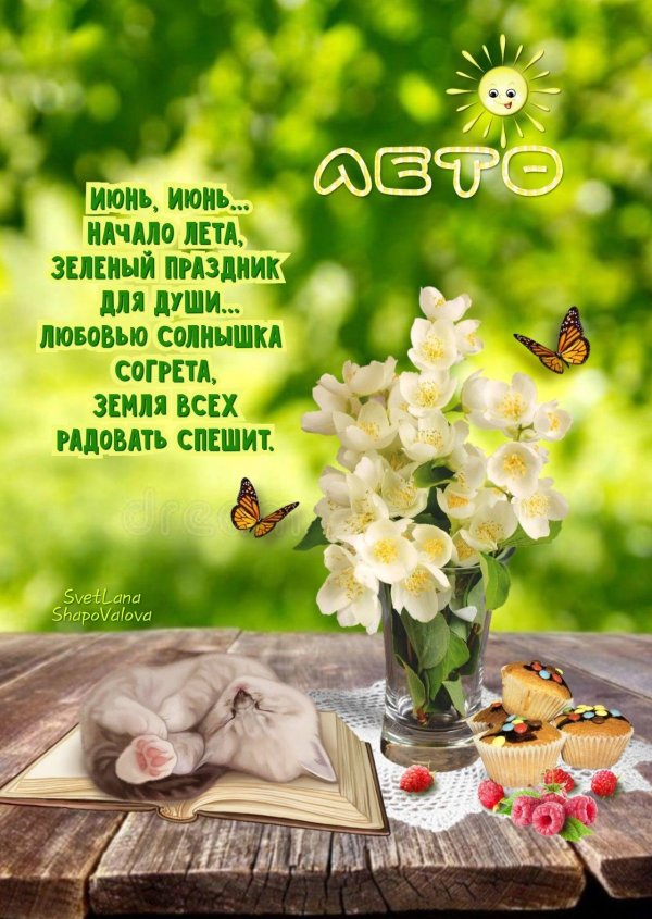 июнь начало лета