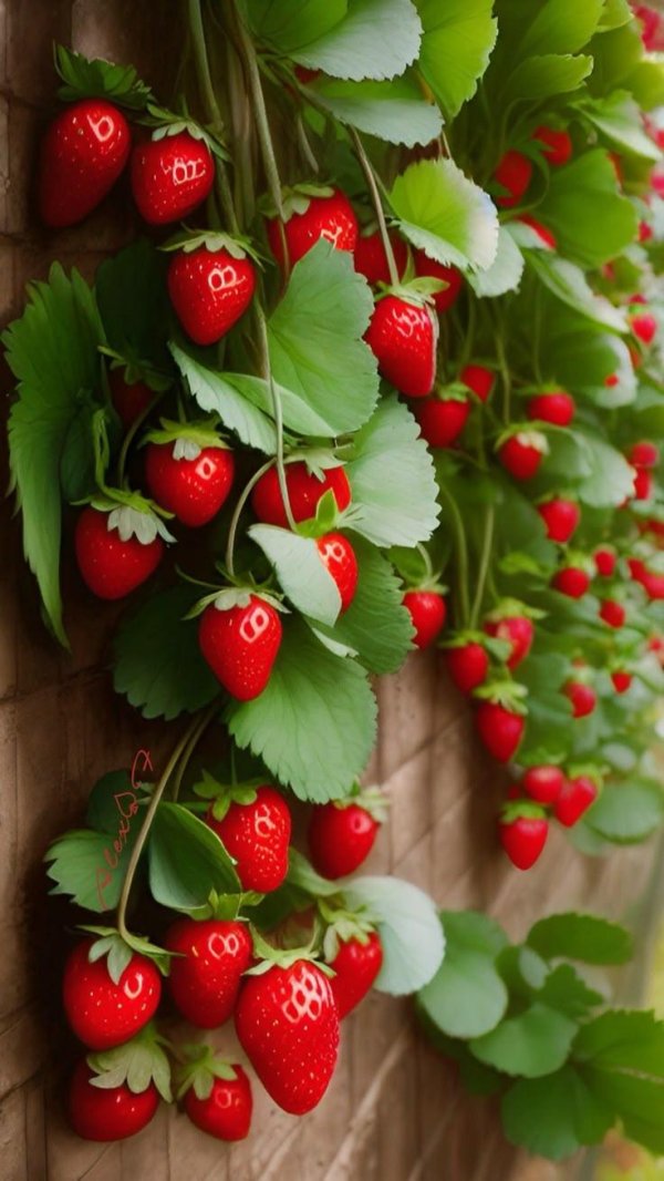 ампельная клубника