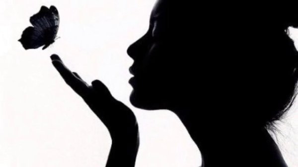 женский силуэт