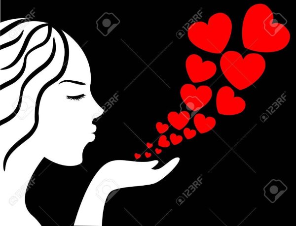 трафарет девушки для вырезания