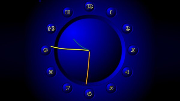 часы со стрелками