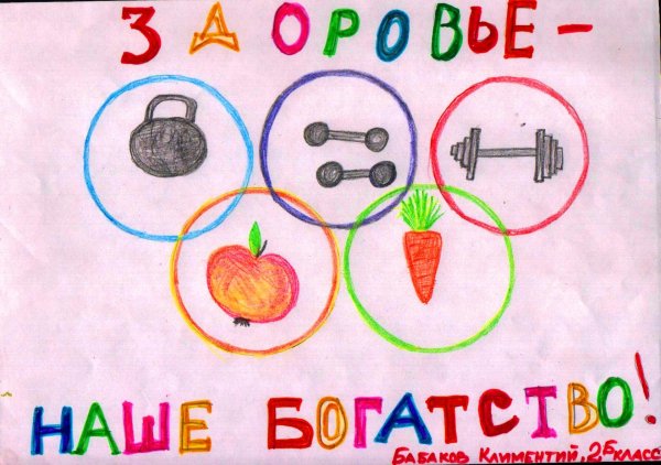 рисунки мы за зож