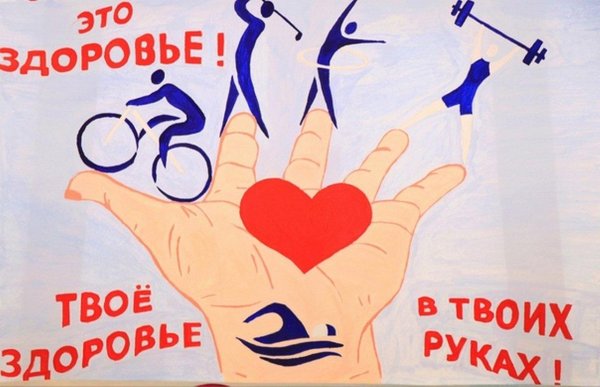 плакат о зож