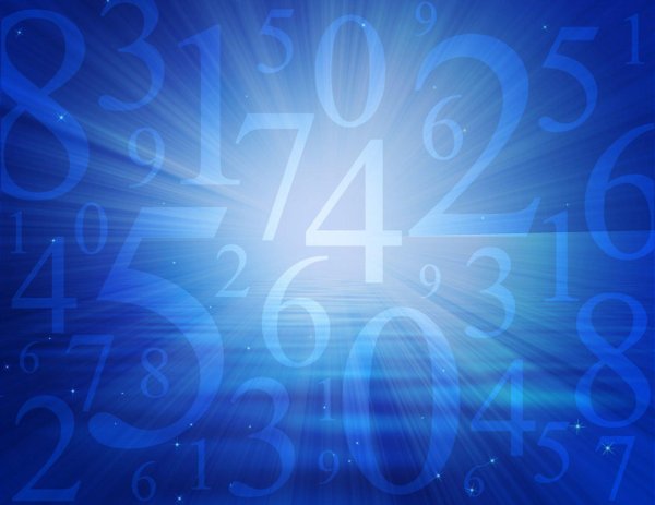 фон с цифрами