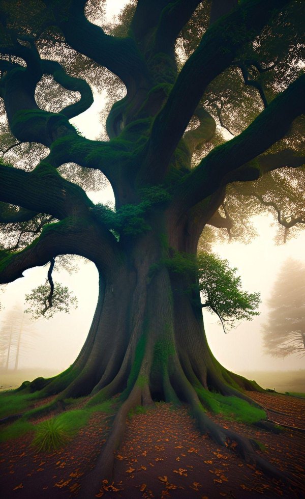 пейзаж дерево