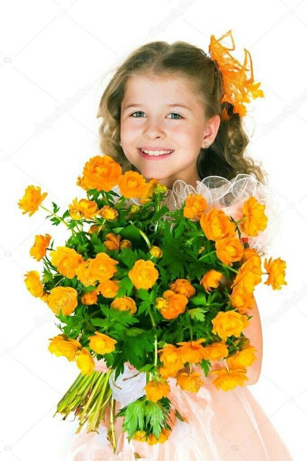 цветок детский