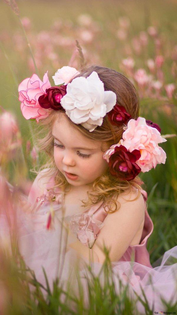 цветы девочке
