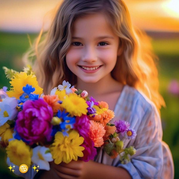 цветы детей