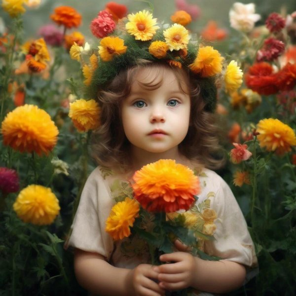 дети цветы жизни
