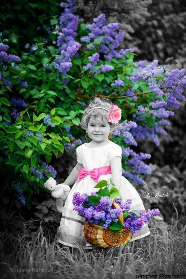 фотосессия в саду