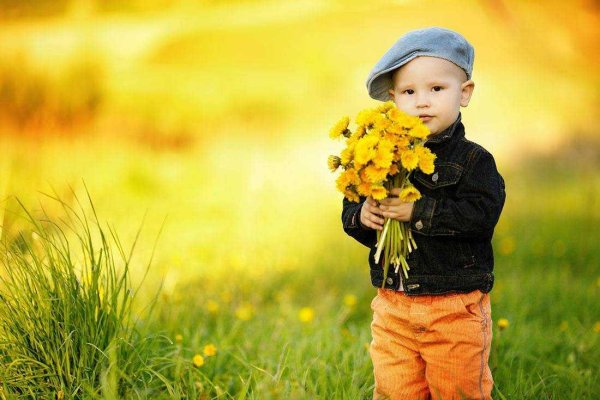 мальчик одуванчик