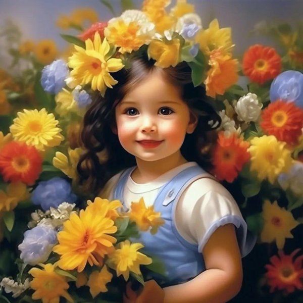 дети цветы жизни