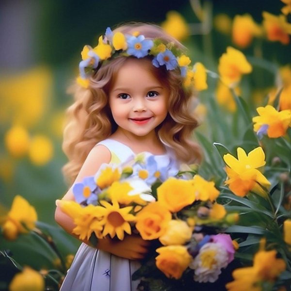 дети цветы жизни
