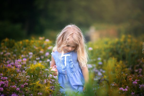 дети природа