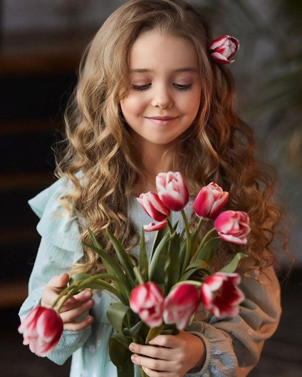 девочка красивая