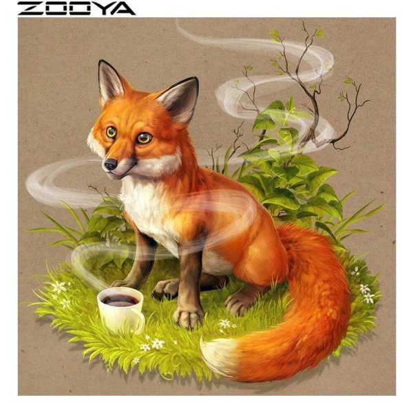 доброе утро с лисой