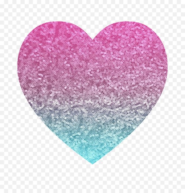 розовое сердечко