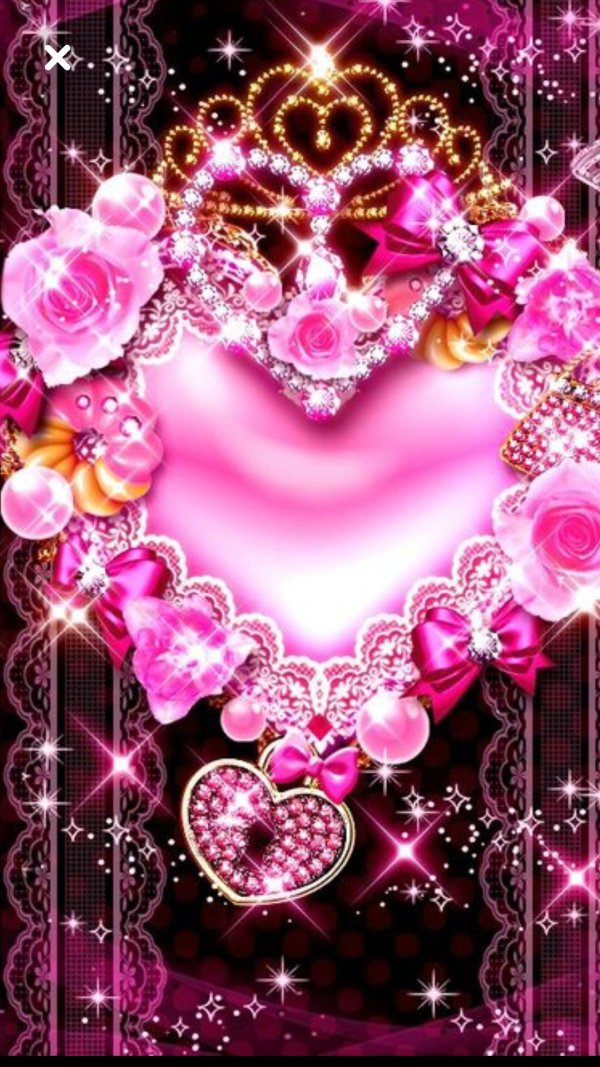 блестящее сердце