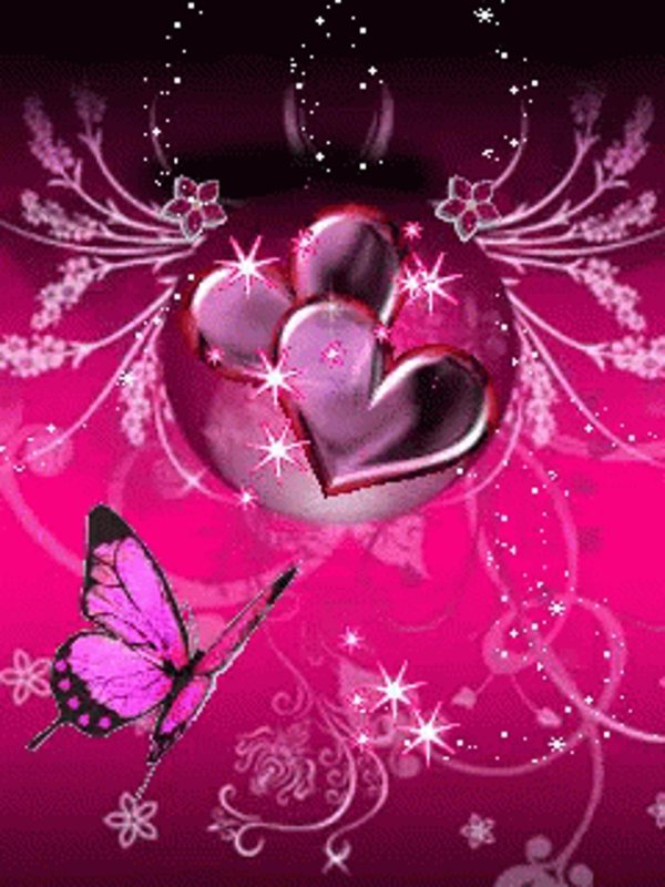 живые сердечки