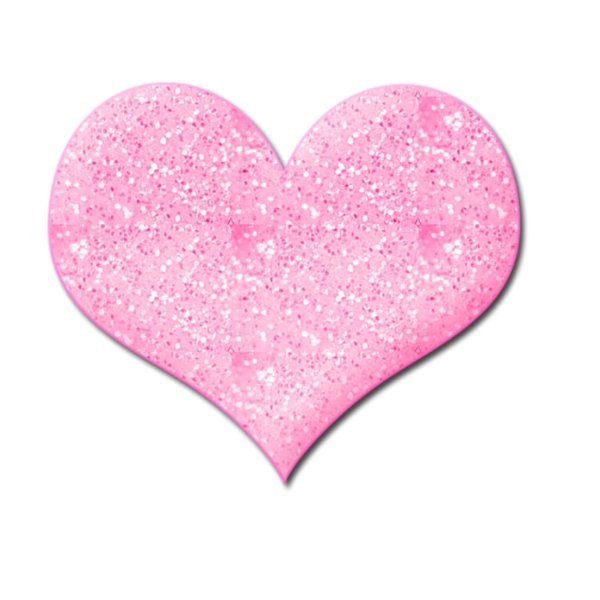 розовое сердечко