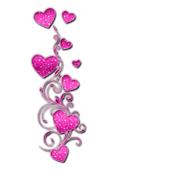 блестящее сердце