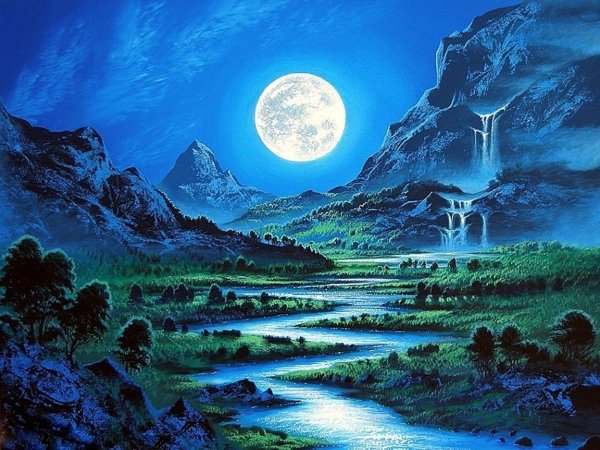 фантастические пейзажи