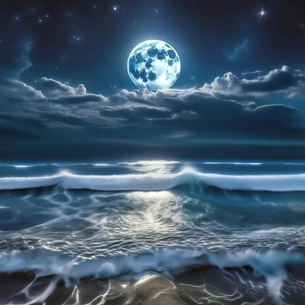 фотообои луна