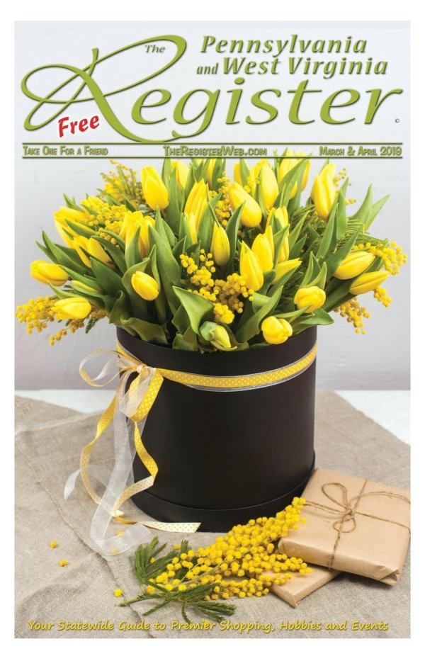 букет желтых тюльпанов