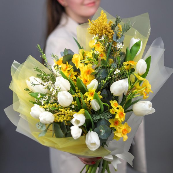 весенние букеты