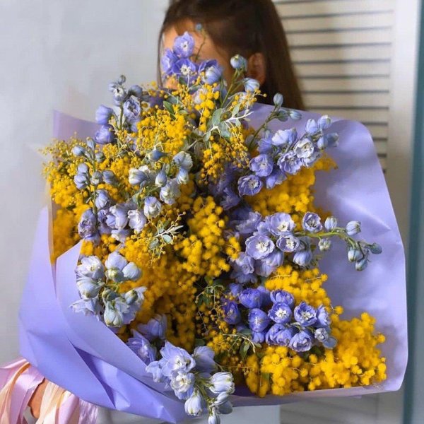 мимоза монобукет