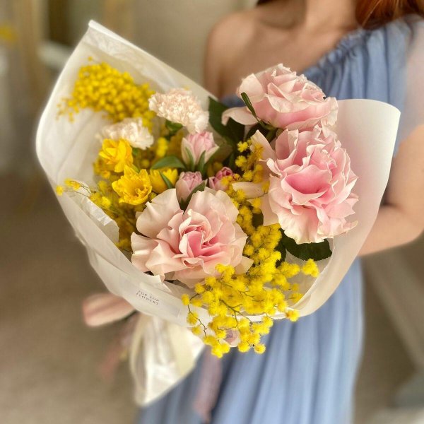 весенние букеты