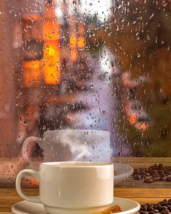 кофе дождь