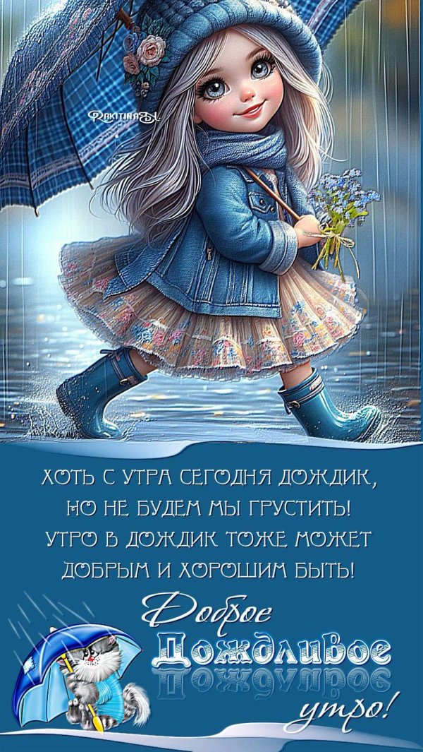 доброго дождливого утра