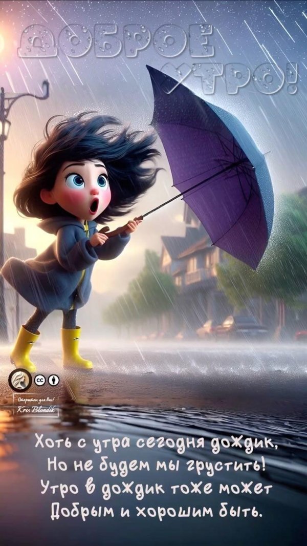 дождливого утра