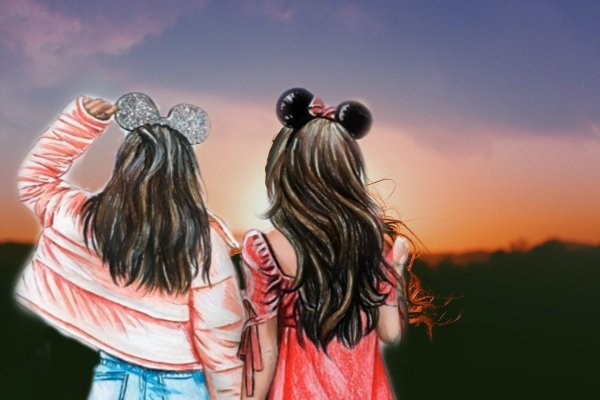 подруги мультяшные