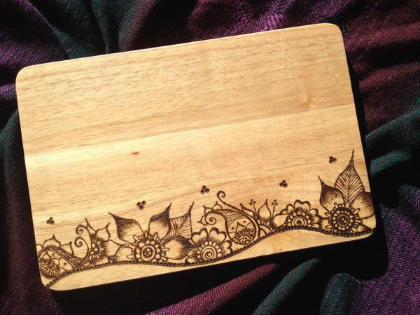 узоры для разделочной доски