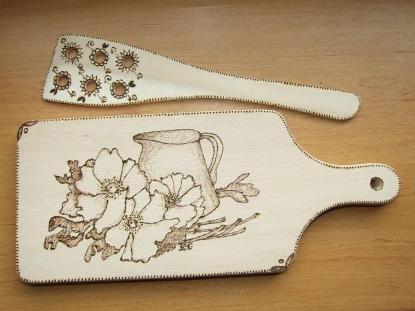 узоры для разделочной доски