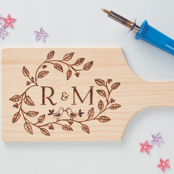 узоры для выжигания на разделочной доске