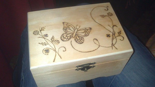 шкатулка деревянная