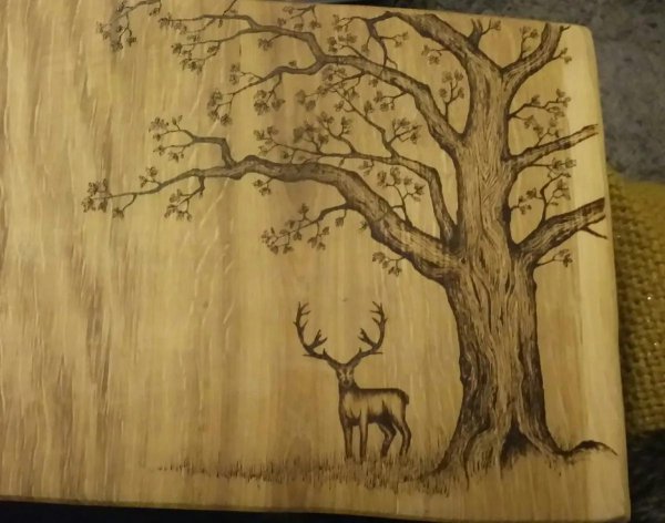 выжигание на дереве