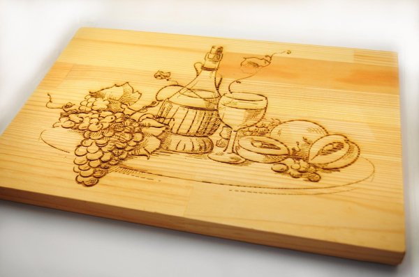 разделочная доска для выжигания